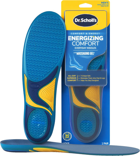 Energizing Comfort with Massaging® Gel Insoles