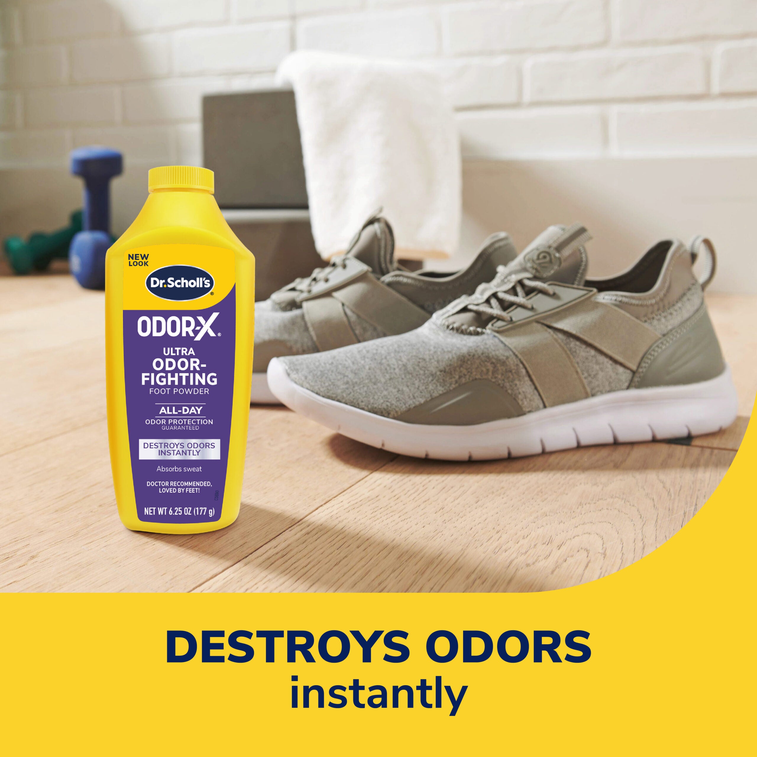 Dr. Scholl’s Odor-X deals Ultra Odor-Fighting Foot Powder