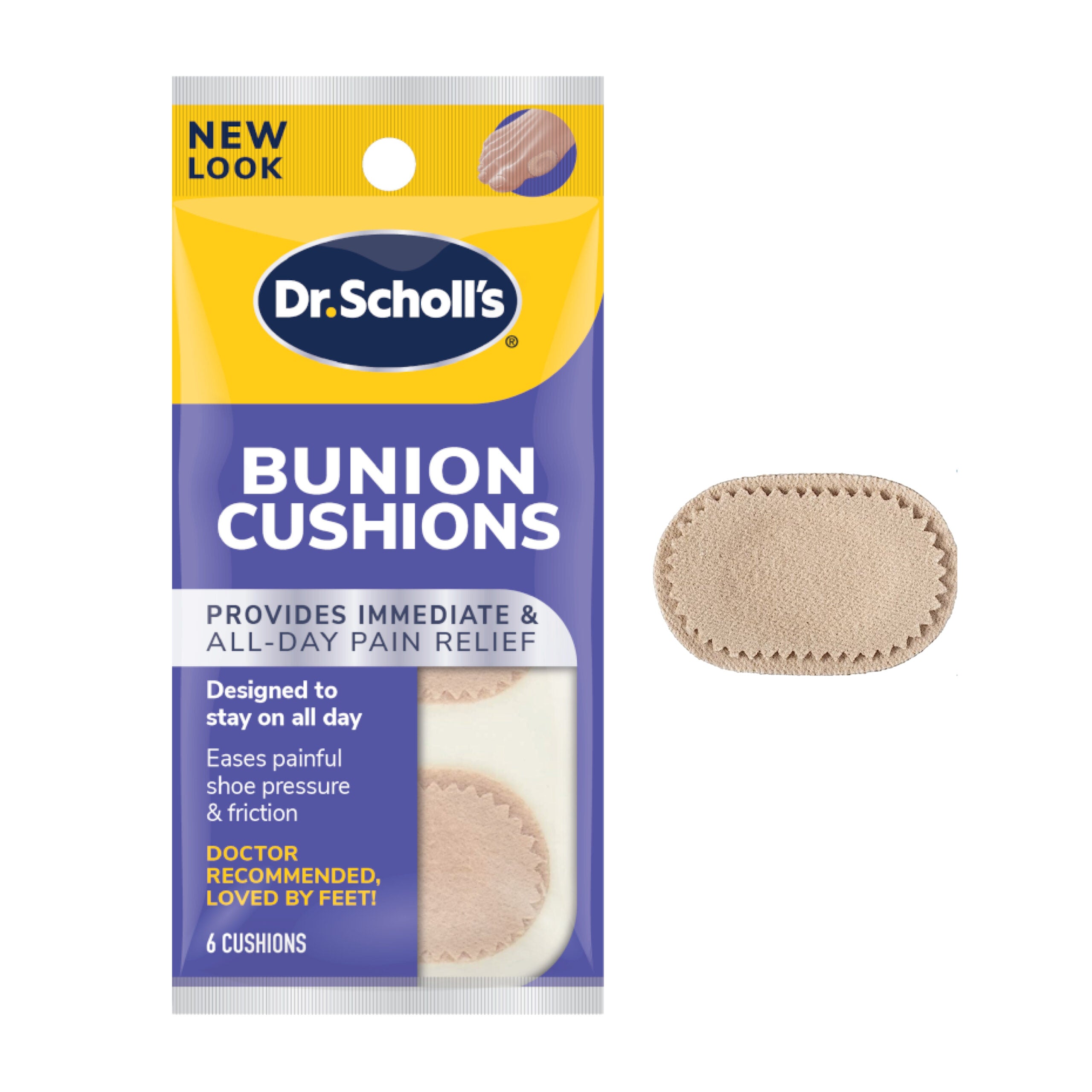 Scholl bunion deals cushions