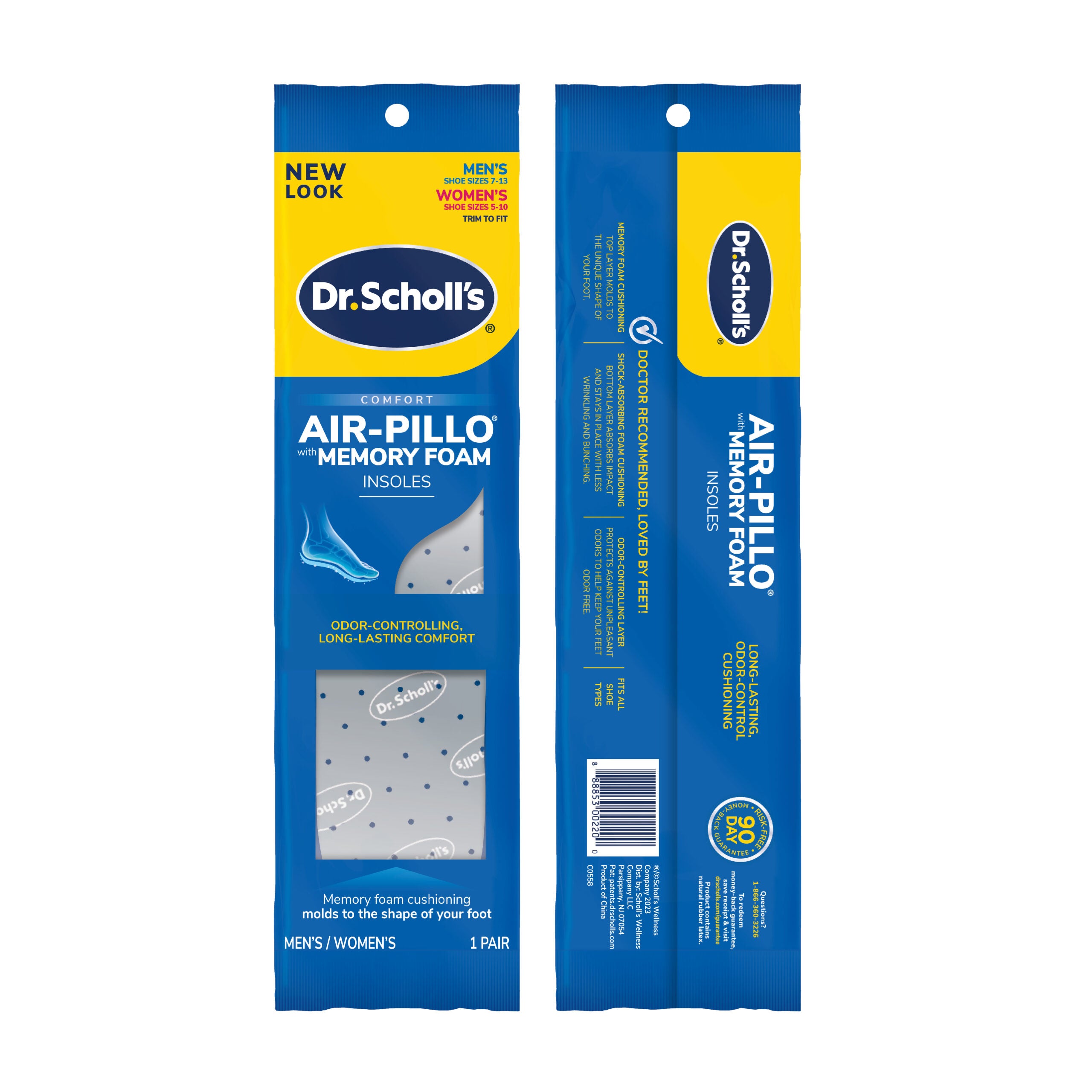 Dr. Scholl s Insoles Double Air Pillo Comfort