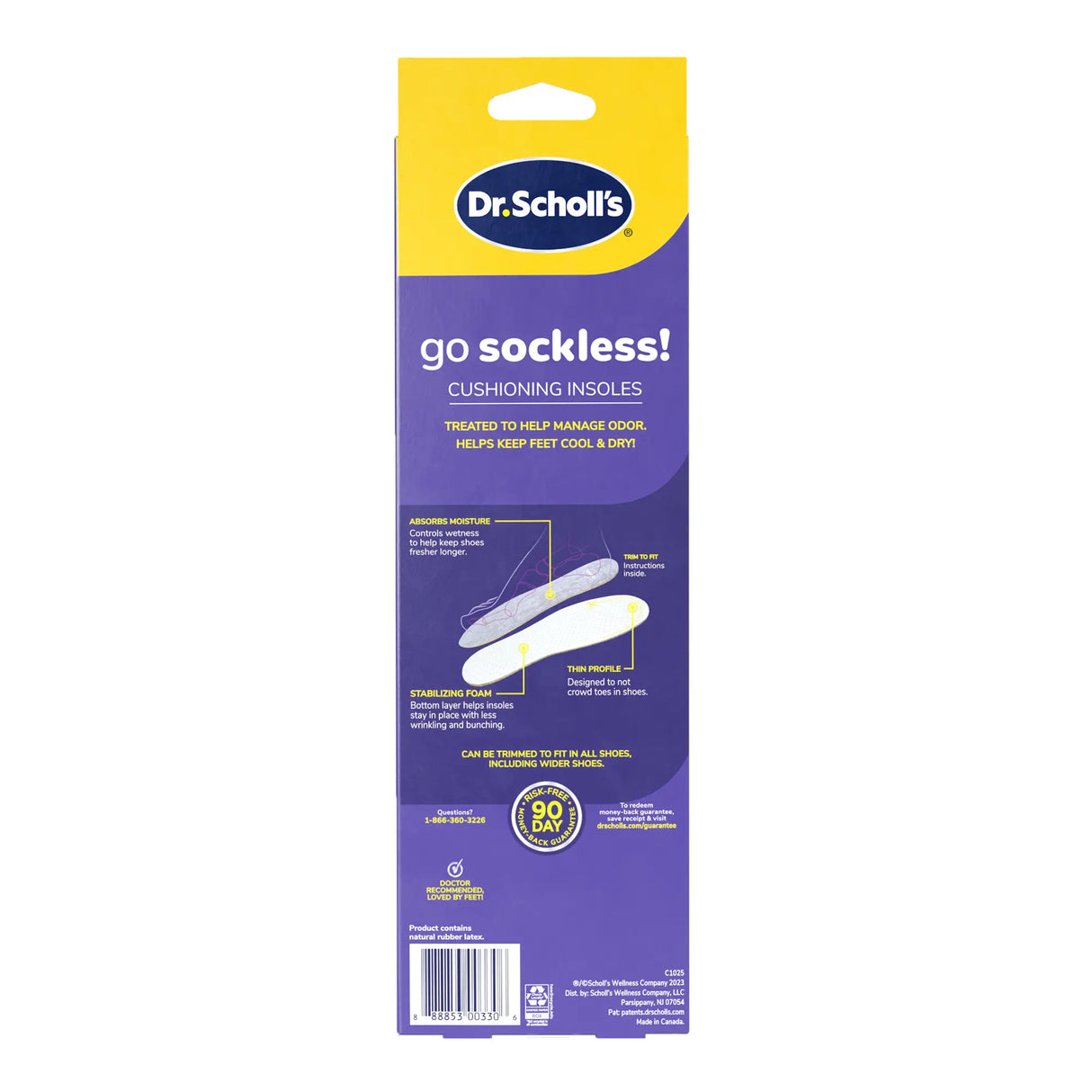 Go Sockless! Cushioning Insoles