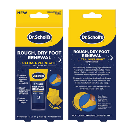 Rough, Dry Foot Renewal Ultra Overnight Treatment Kit