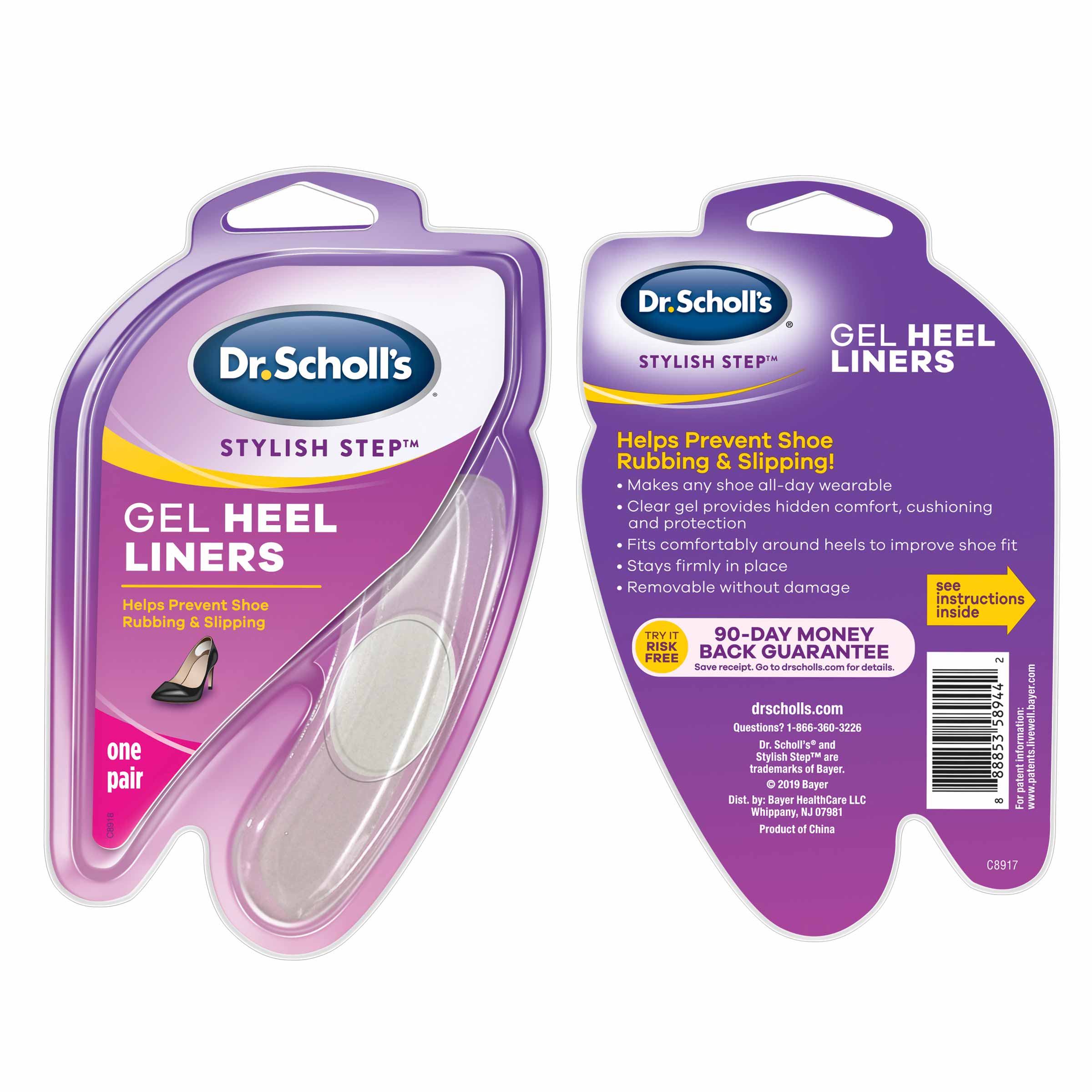 Gel deals for heels