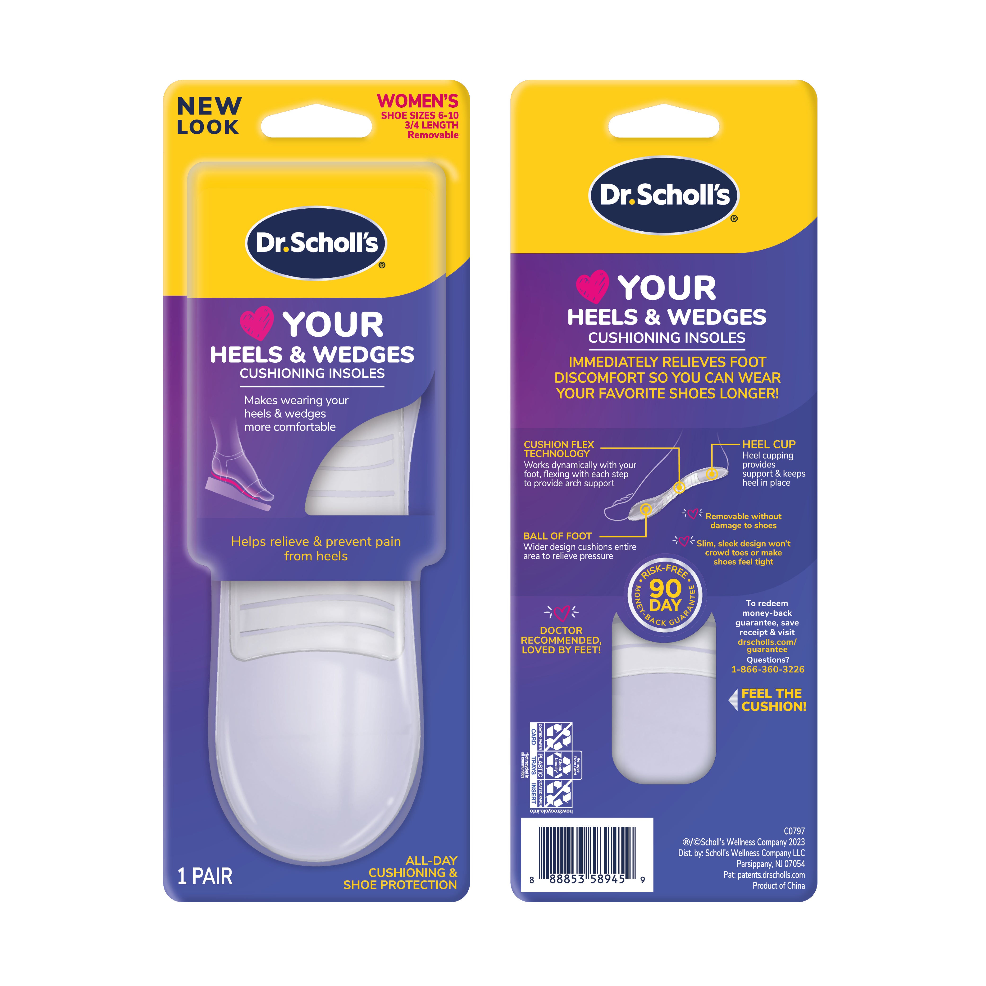 Dr scholl's store heel wedges