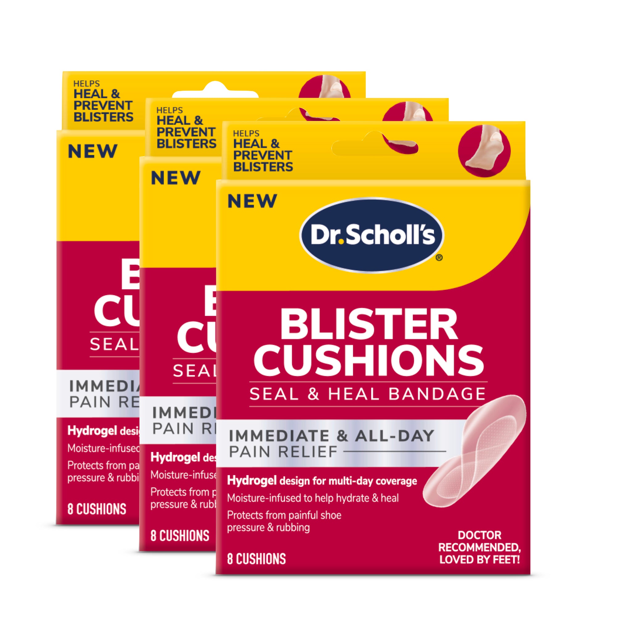 Dr orders scholl's active series blister treatment cushion