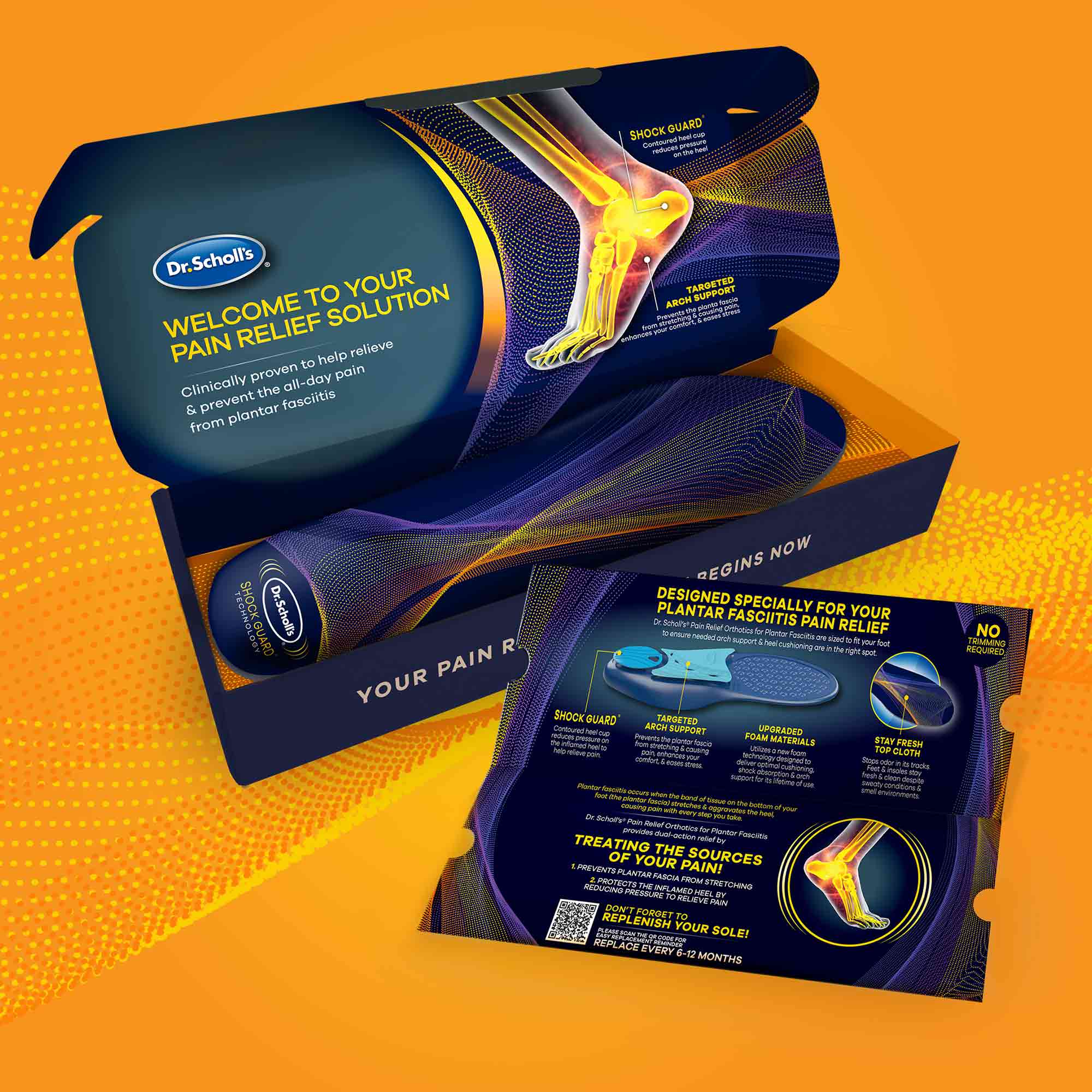 Dr scholl's online plantar fasciitis insoles